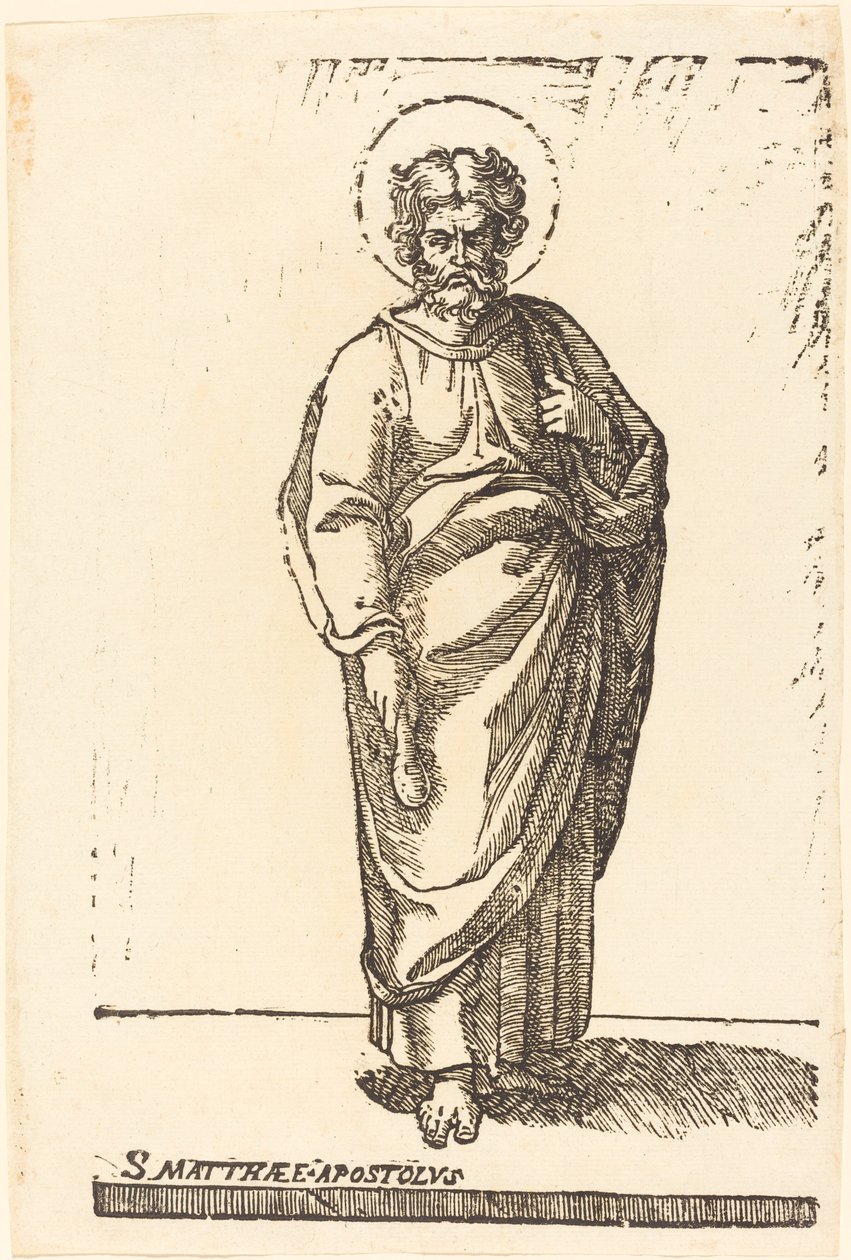 Sint Matteüs door Jacques Stella
