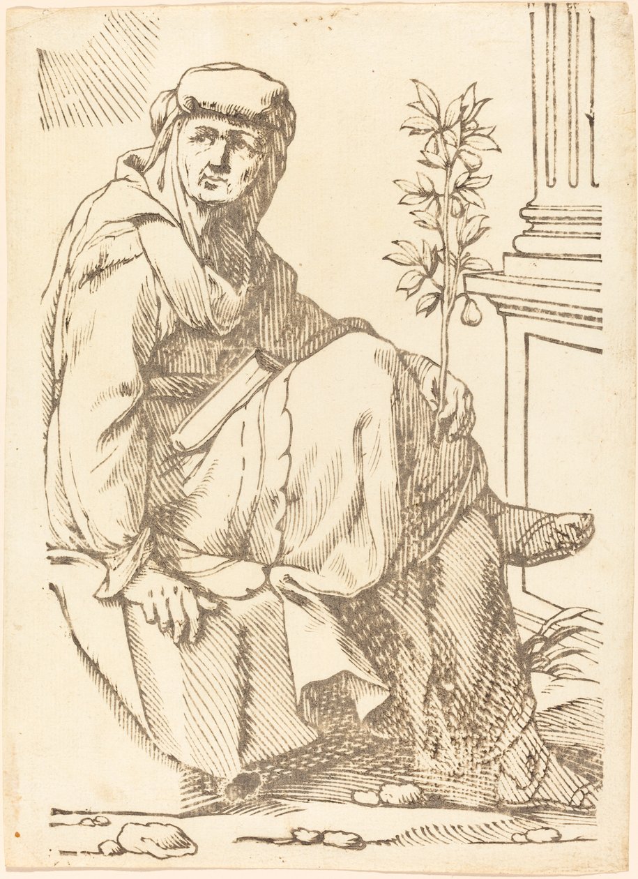 Sibylla Hellespontina door Jacques Stella
