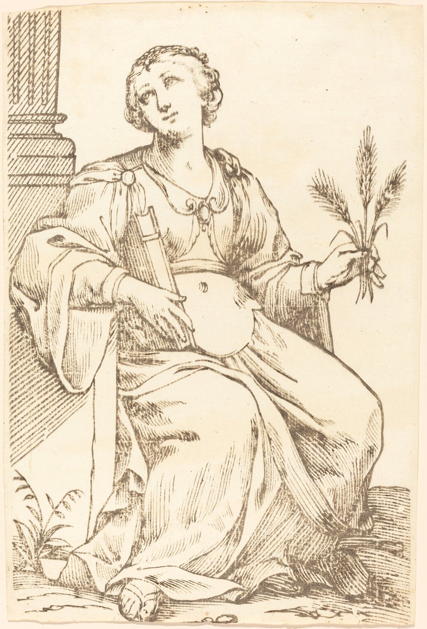 Sibylla Samia door Jacques Stella