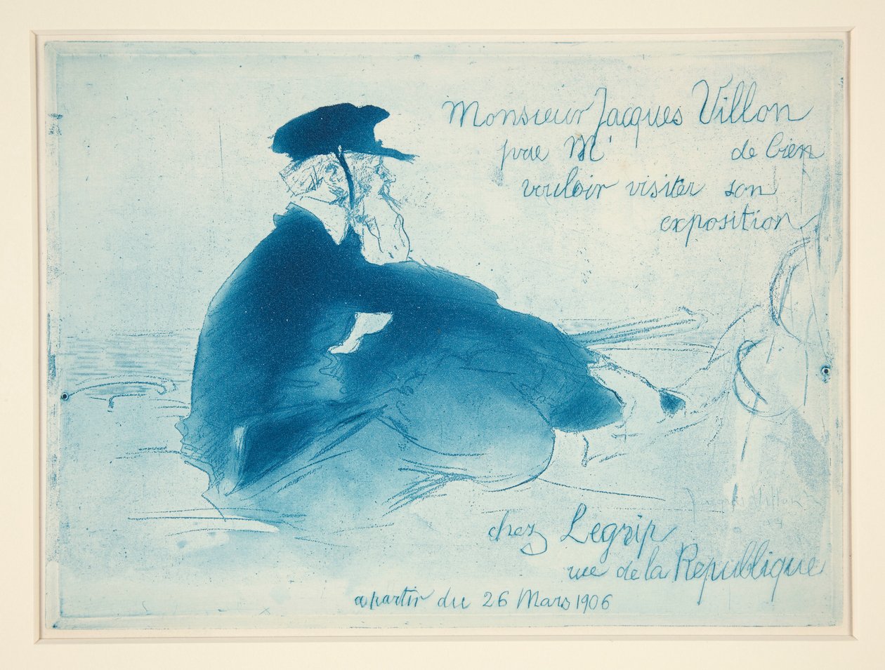 De vogelvanger door Jacques Villon