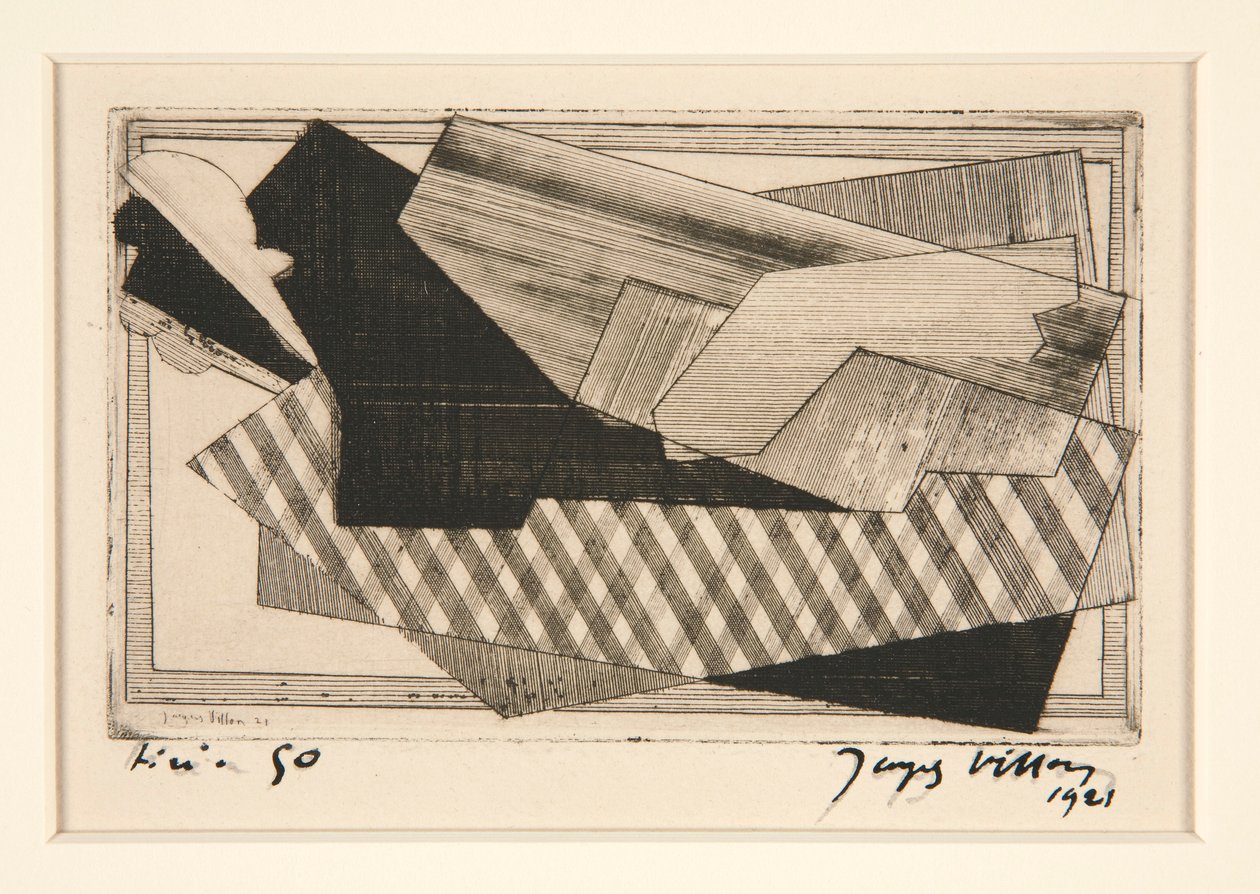Le cheval door Jacques Villon