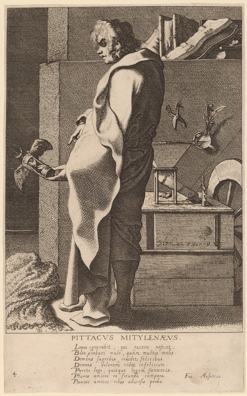 Pittacus Mitylanaeus door Jacques de Gheyn III