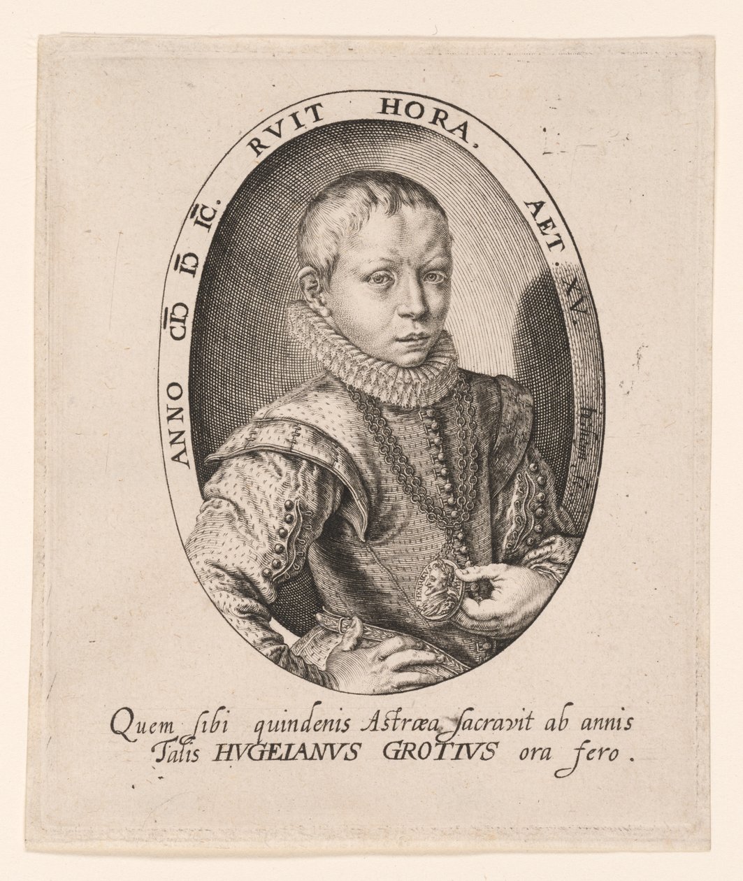 Hugo Grotius door Jacques de Gheyn II
