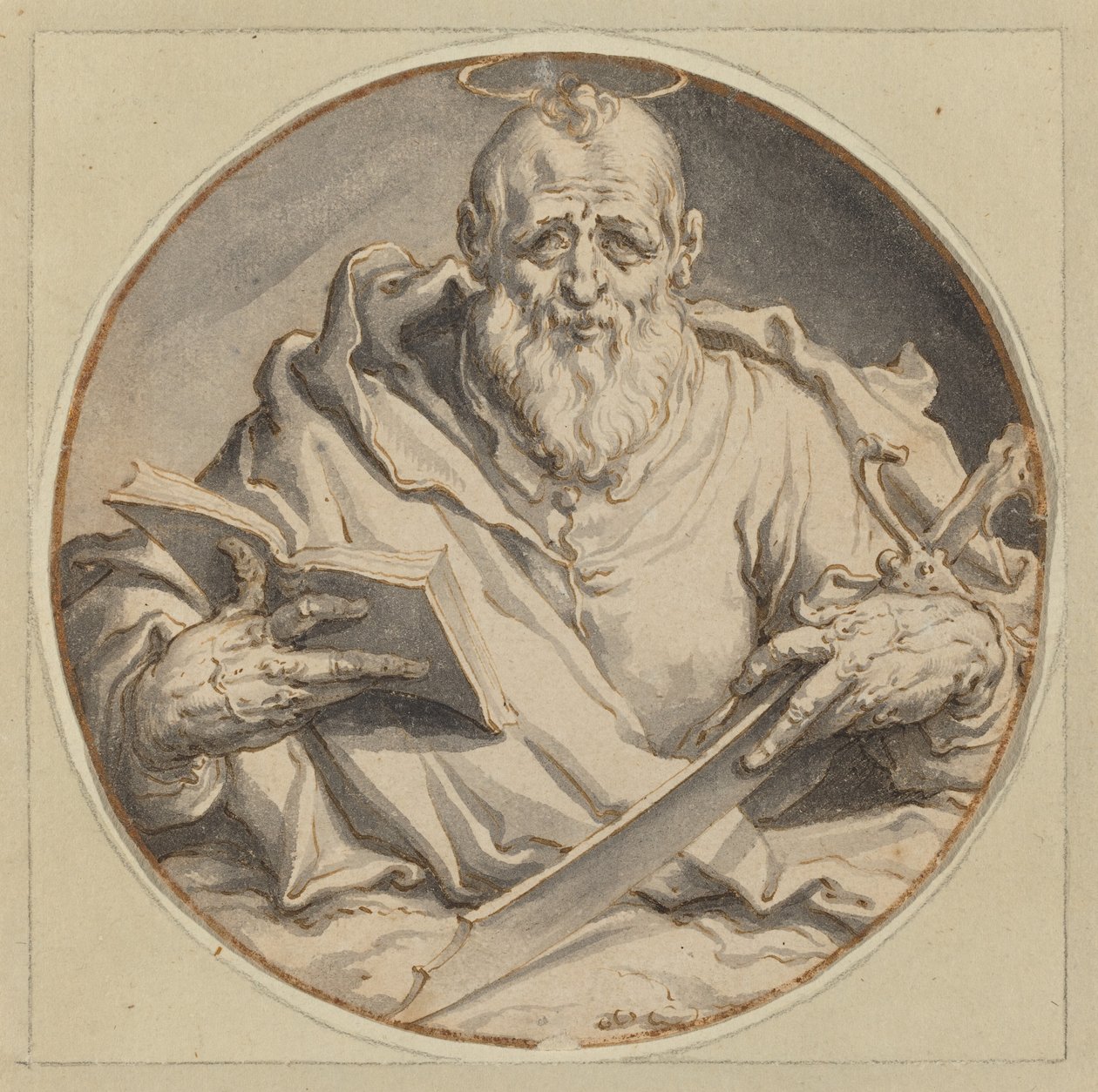 Sint Matteüs door Jacques de Gheyn II