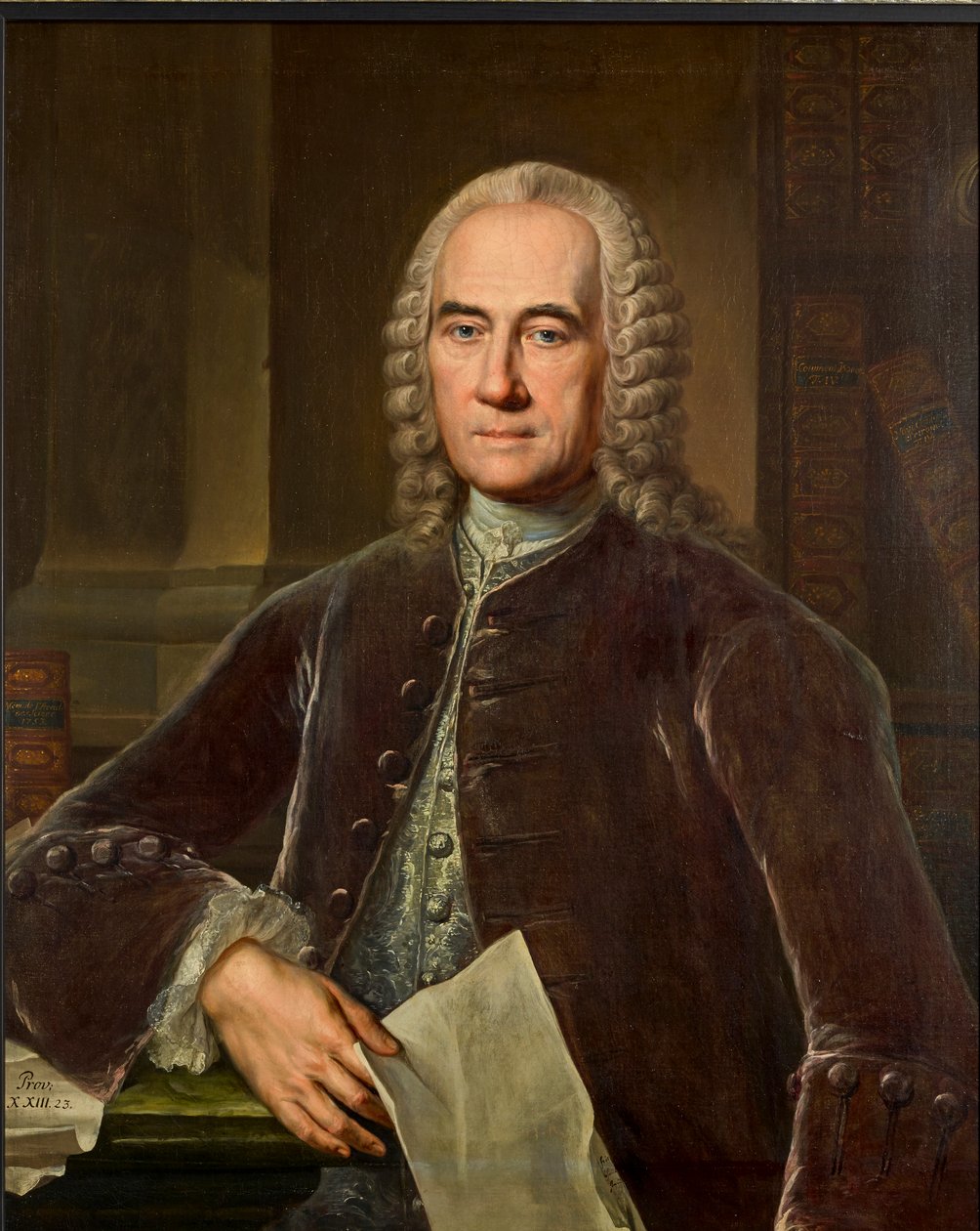 Jacob Theodor Klein (1685 - 1759) door Jakob Wessel