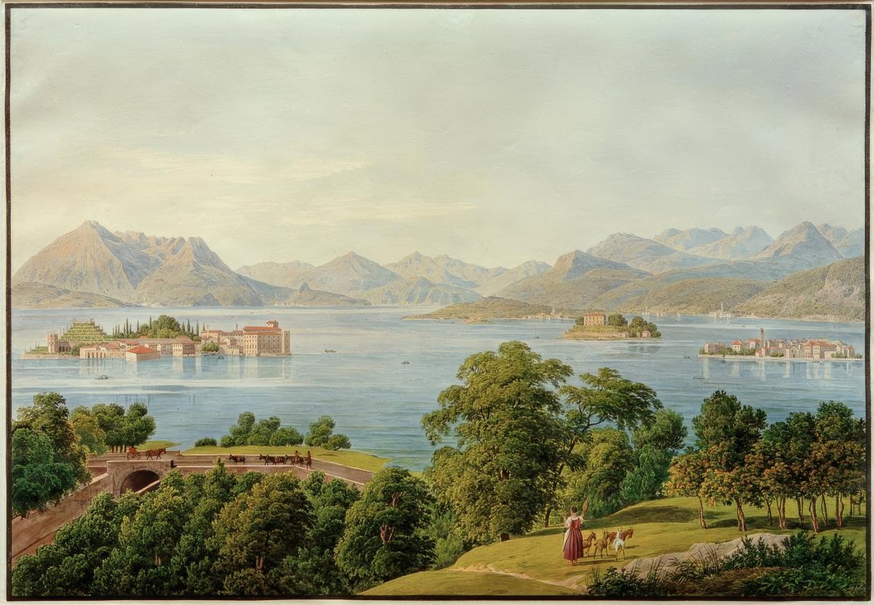 Lago Maggiore (Italië / Zwitserland) door Jakob Alt