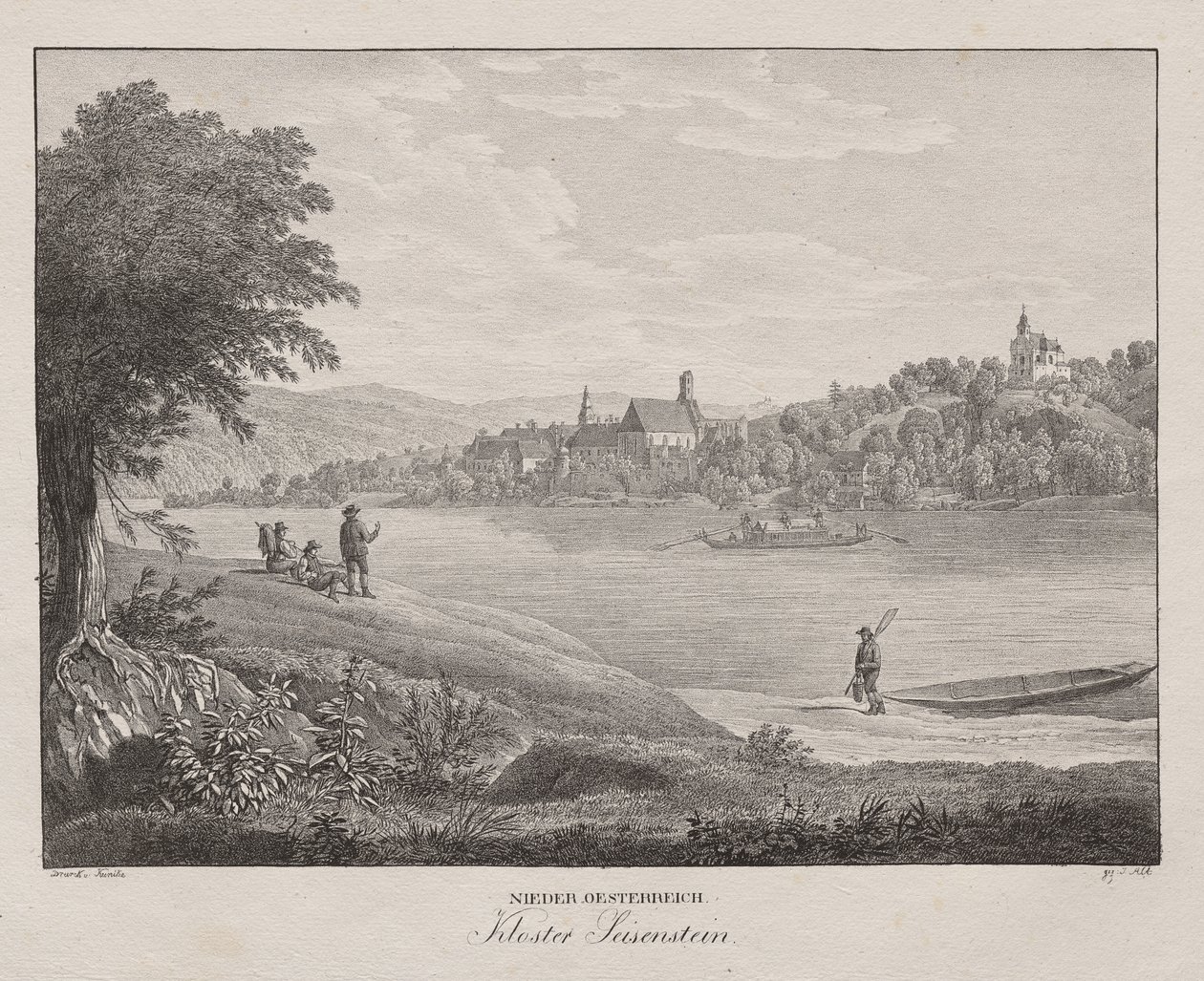 Neder-Oostenrijk, Klooster door Jakob Alt