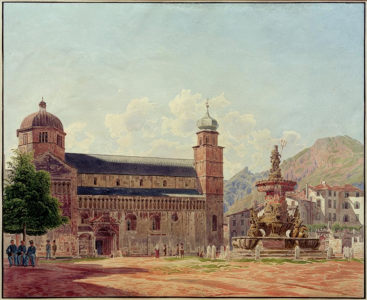 Trento (Trentino-Zuid-Tirol, Italië) door Jakob Alt
