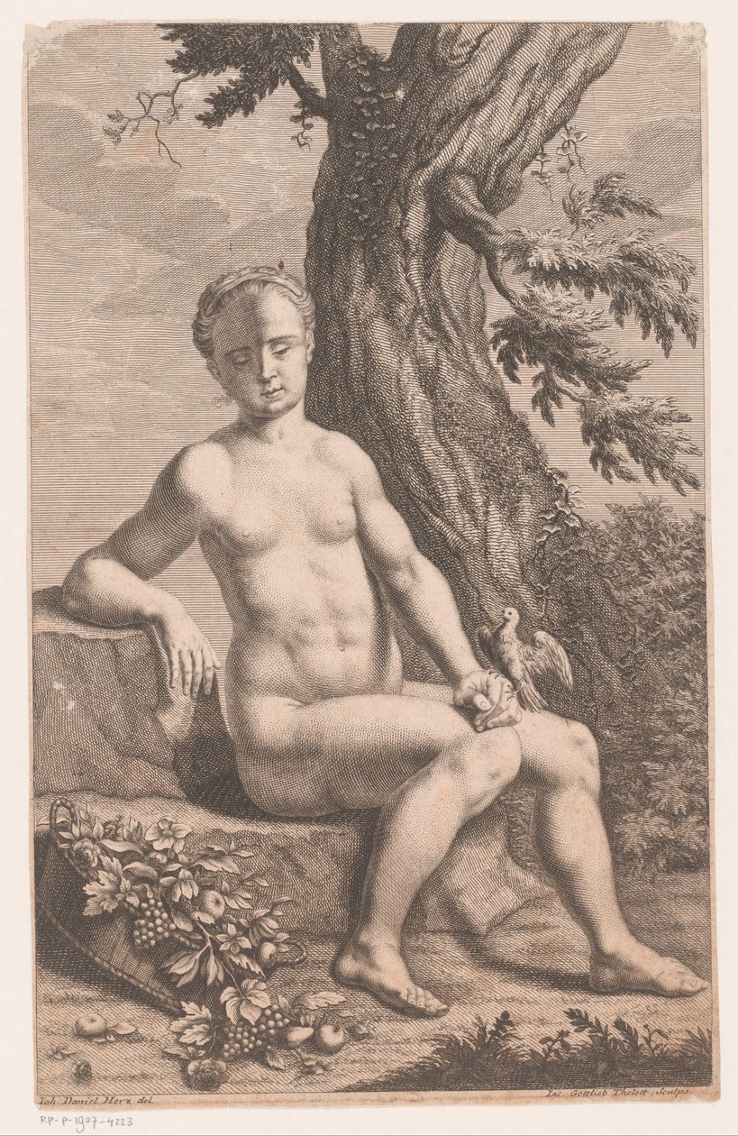 Pomona door Jakob Gottlieb Thelott