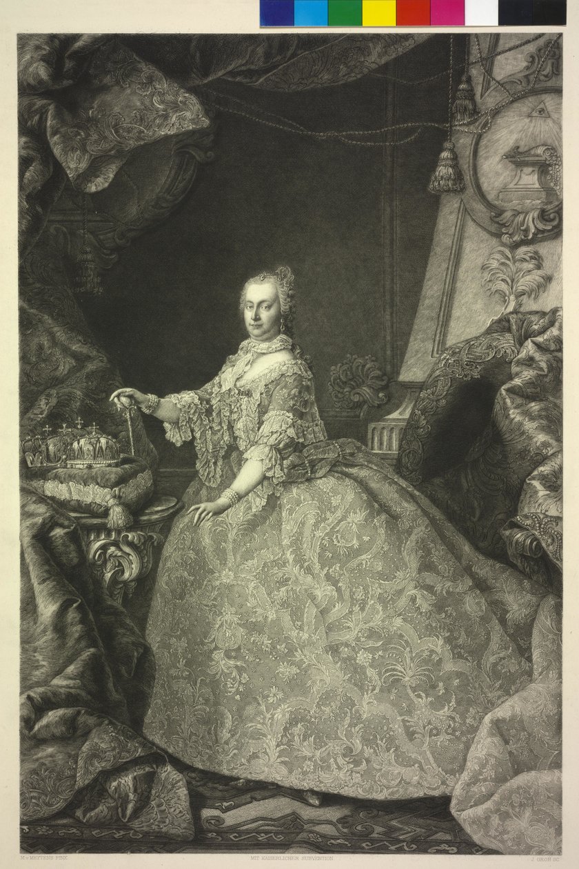 Heilige Roomse Keizerin Maria Theresia door Jakob Groh