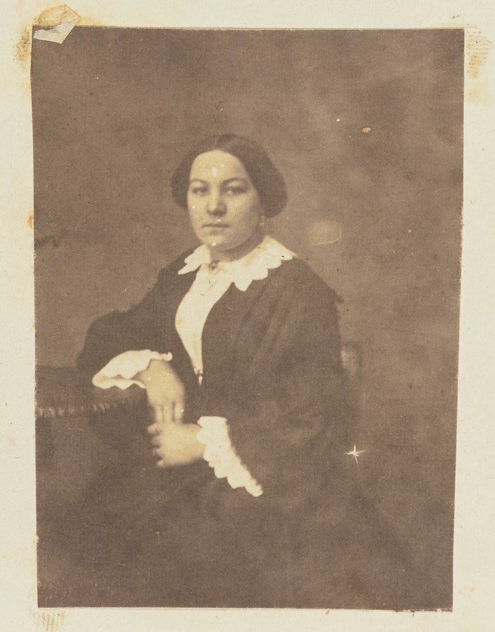 [Portret van een vrouw]. door Jakob Höflinger