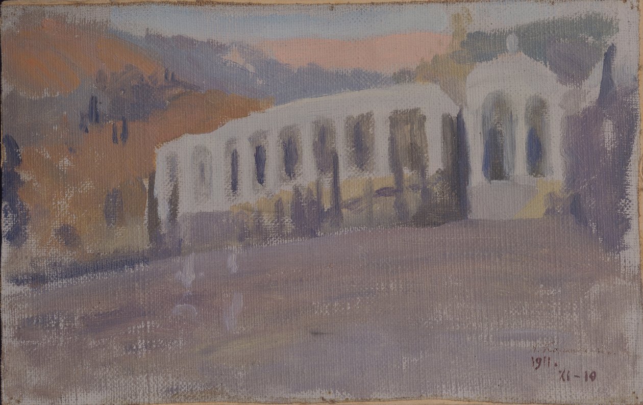Elegie, 1911 door Jakov Jakovlevich Kalinichenko