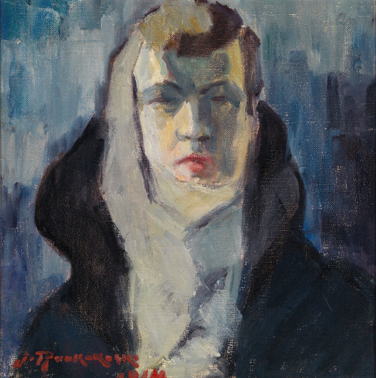 Zelfportret door Jalmari Ruokokoski