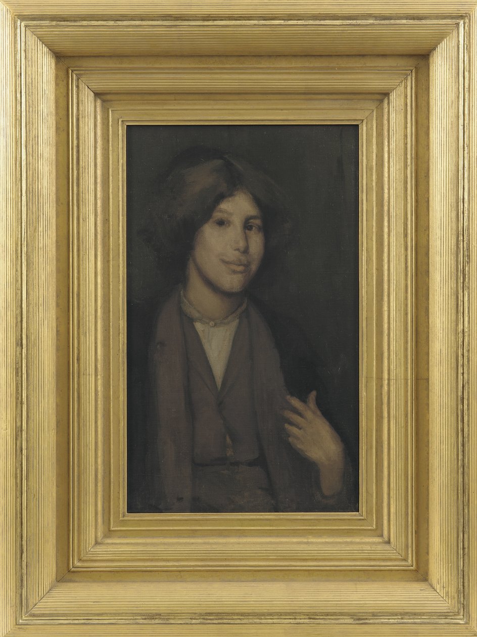 Groen en Goud: De Verhalenverteller, c.1896-1900 door James Abbott McNeill Whistler
