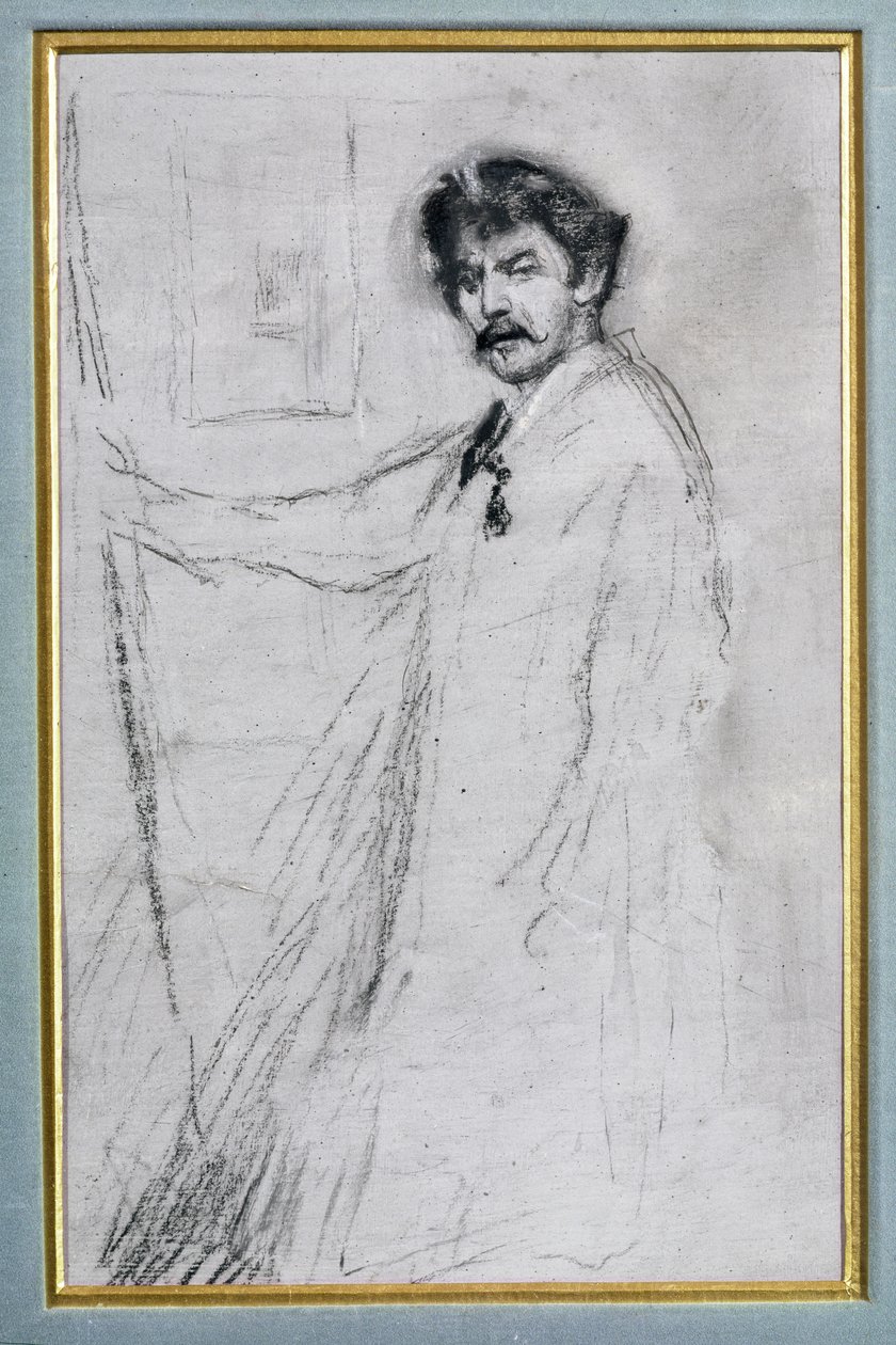 Zelfportret door James Abbott McNeill Whistler