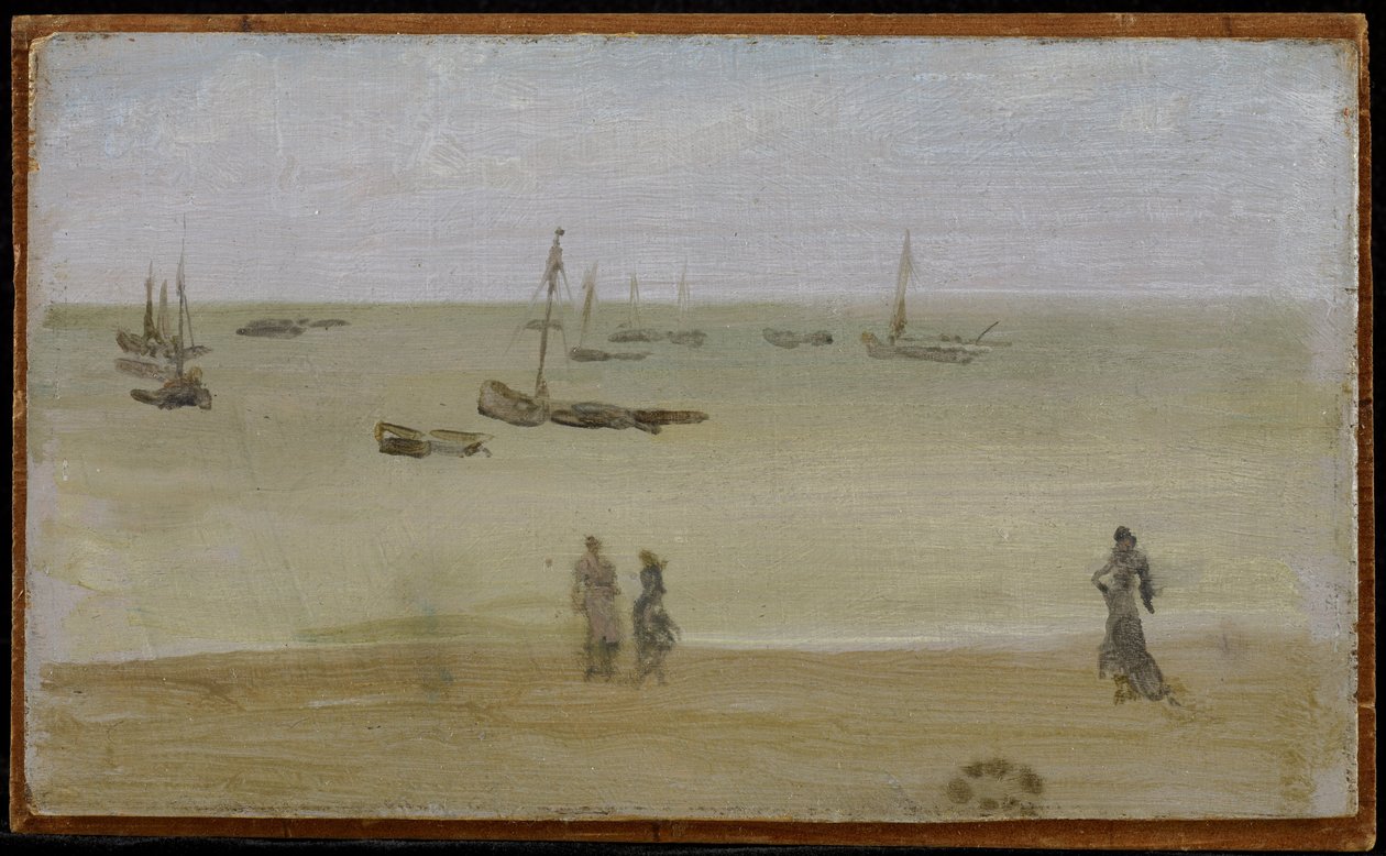 De kust door James Abbott McNeill Whistler