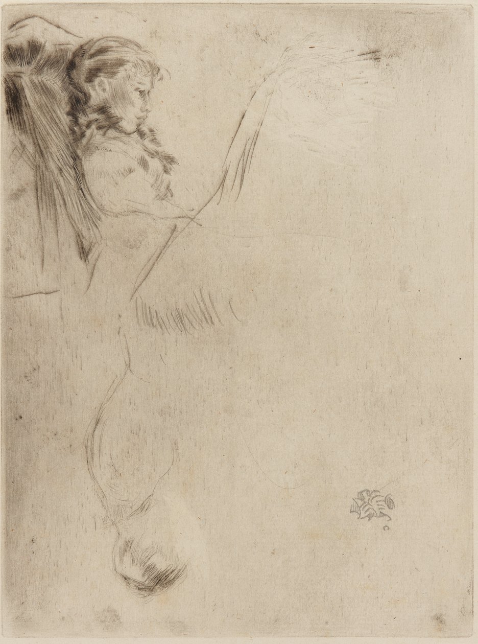 Twee schetsen door James Abbott McNeill Whistler