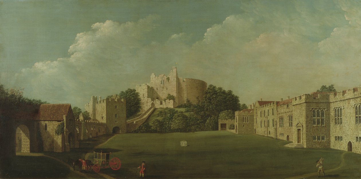 Arundel Castle, Keep en Quadrangle door James Canter