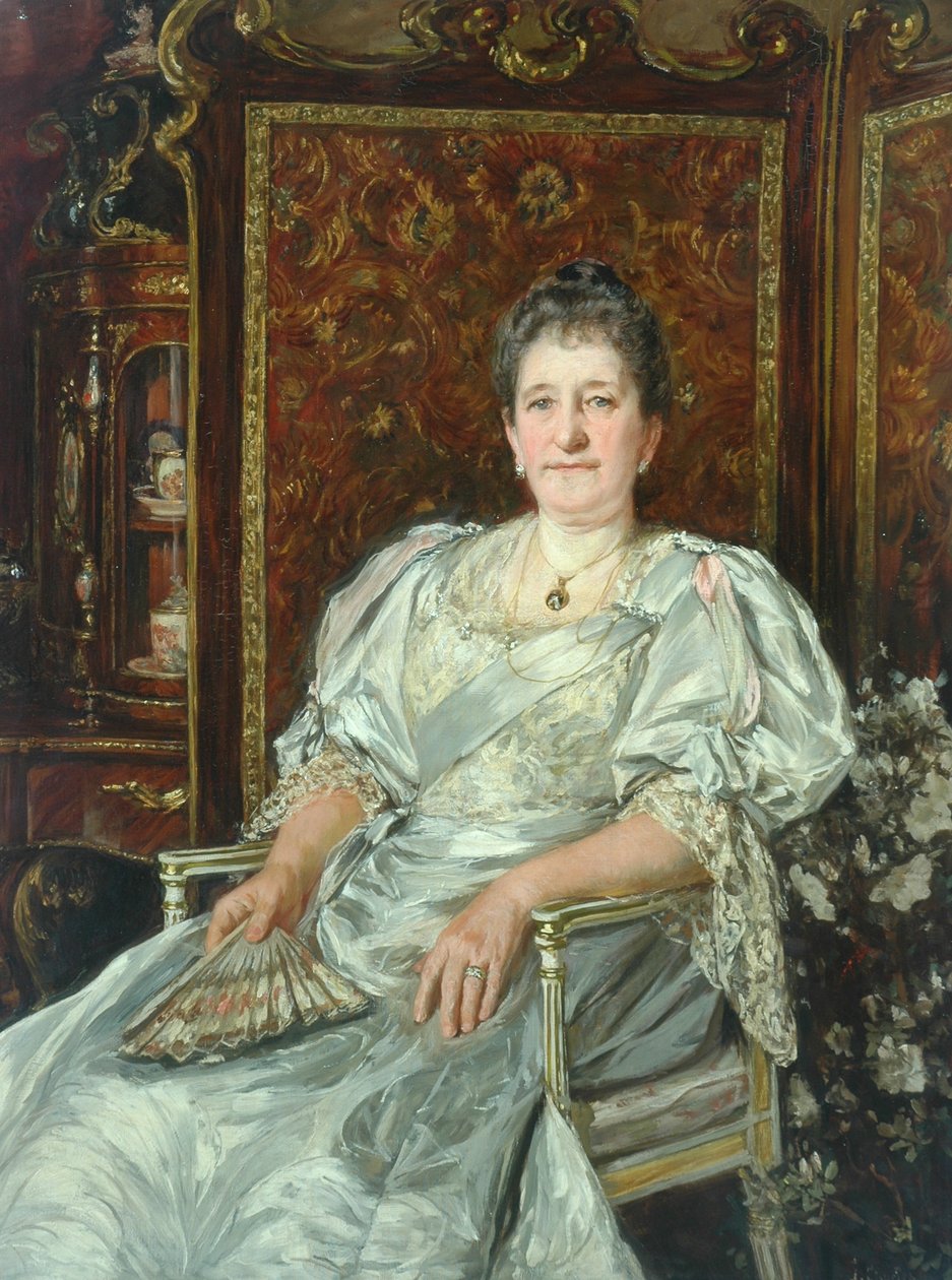Mevrouw Alfred Illingworth door James Charles
