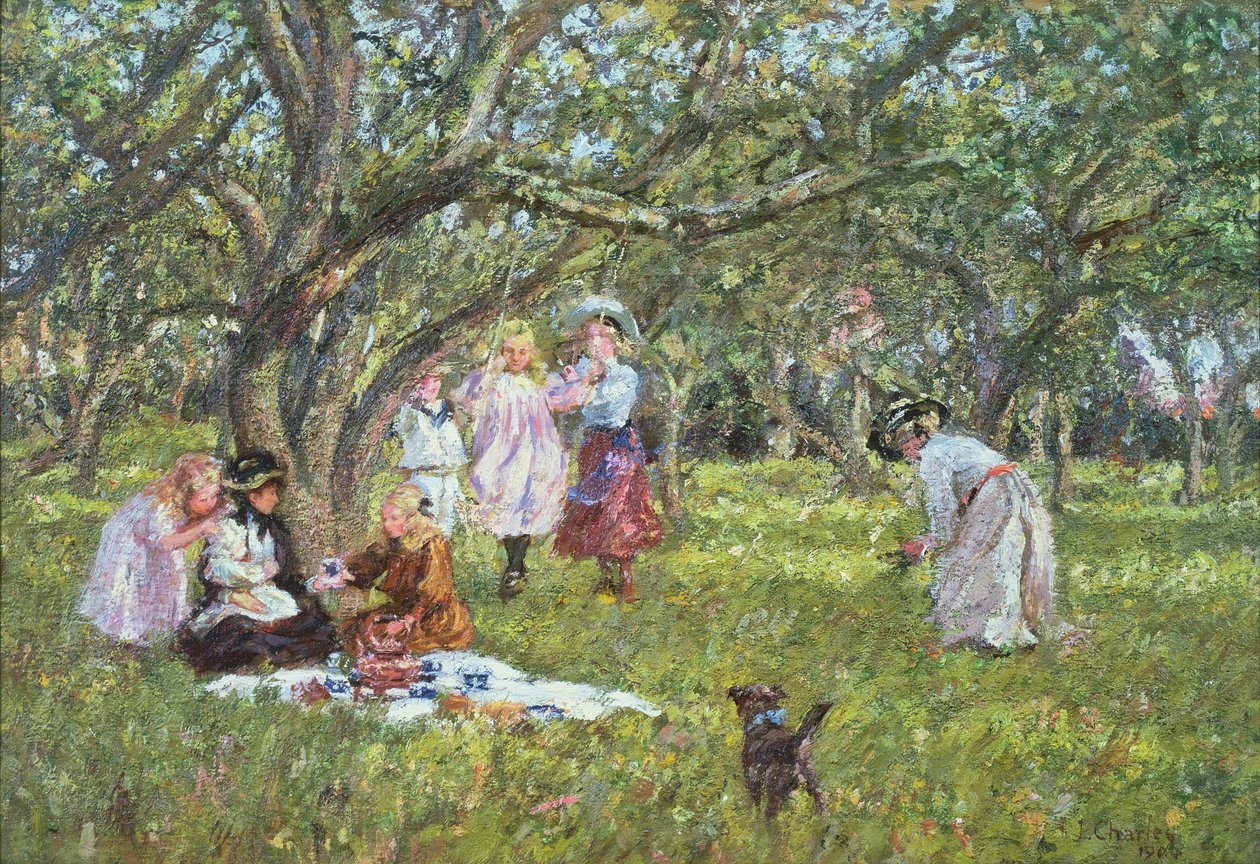 De Picknick door James Charles