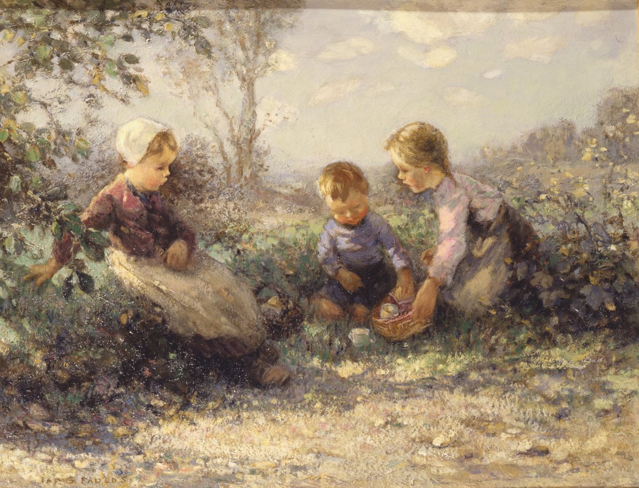 De picknick door James Faulds