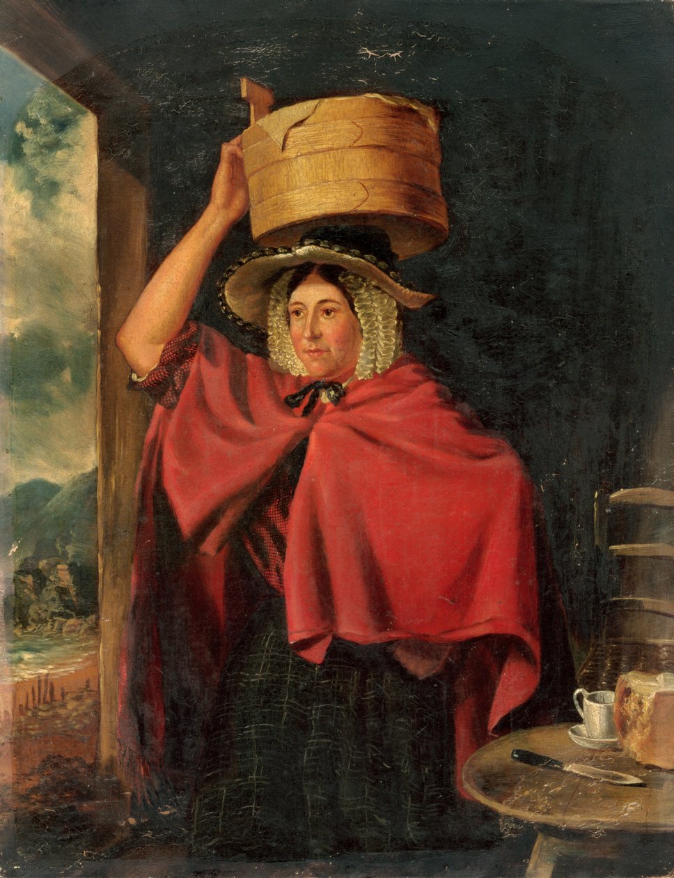 Welshe kokkelvrouw, 1888 door James Flewitt Mullock