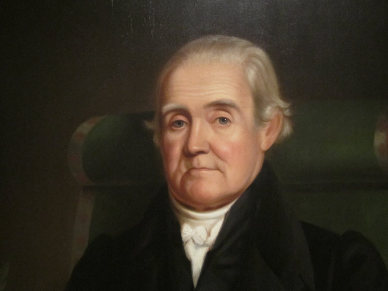 (detail) Portret van Noah Webster door James Herring