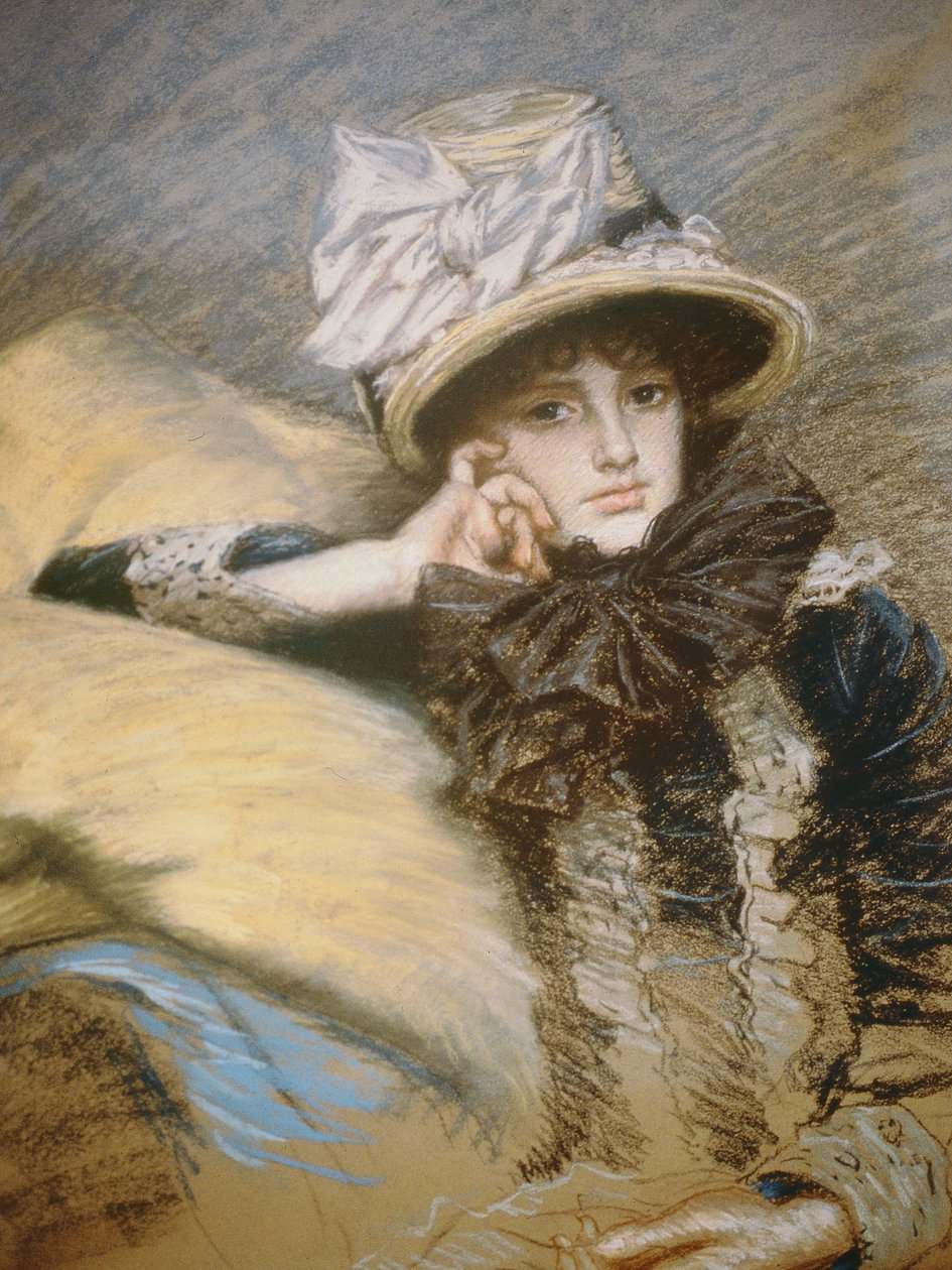 Berthe, 1882-3 door James Jacques Joseph Tissot
