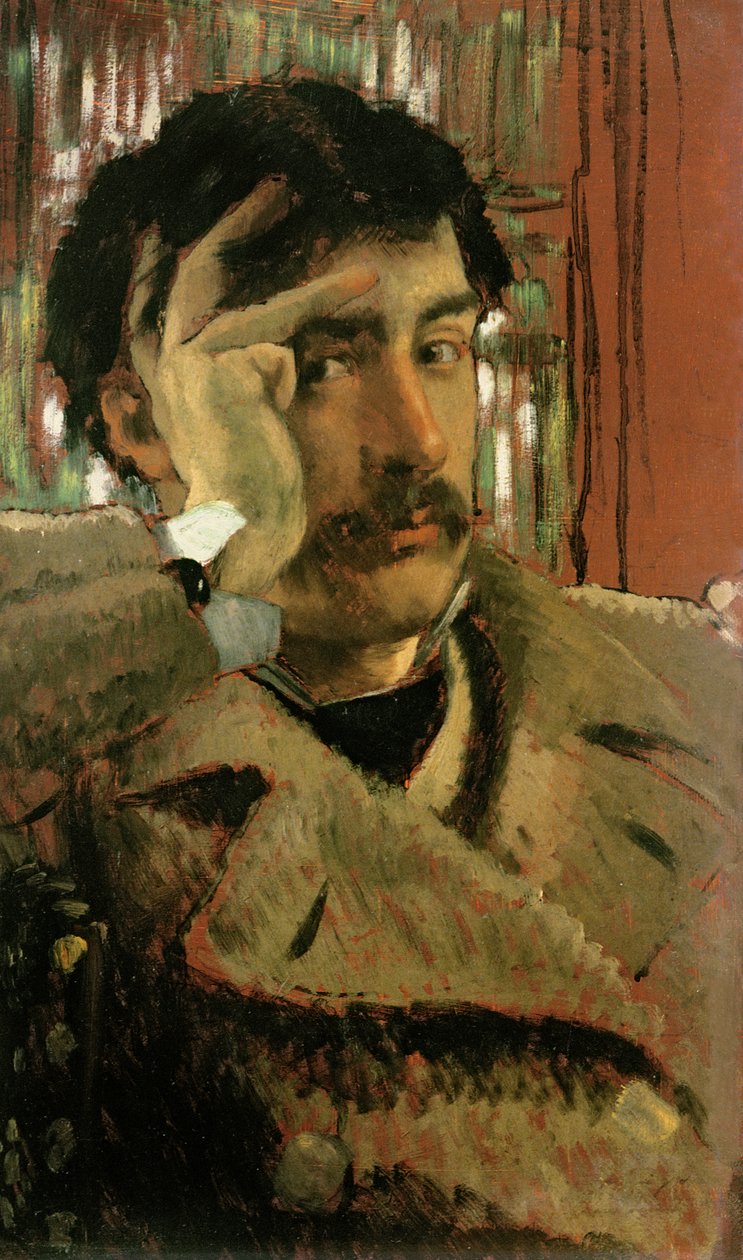 Zelfportret, c.1865 door James Jacques Joseph Tissot