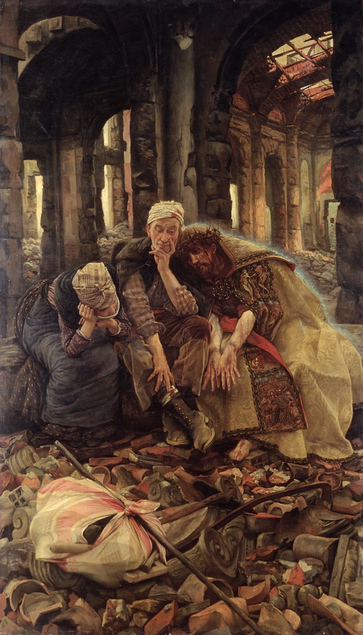 De Ruïnes (Innerlijke Stemmen) 1885 door James Jacques Joseph Tissot
