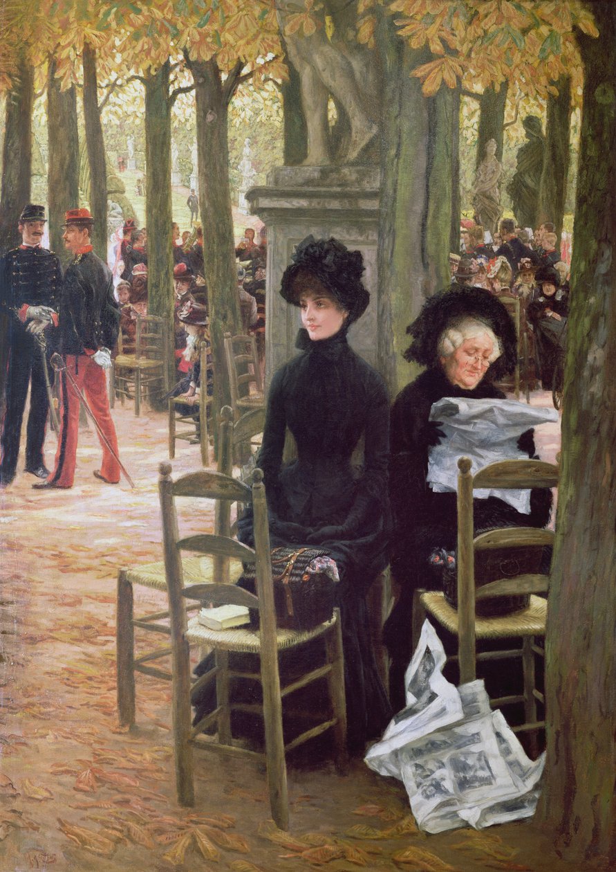 Zonder Bruidsschat (Sans Dot), 1883-5 door James Jacques Joseph Tissot