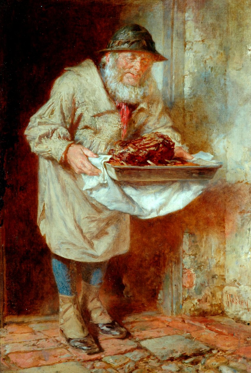 Roast Beef van Oud Engeland door James Lobley
