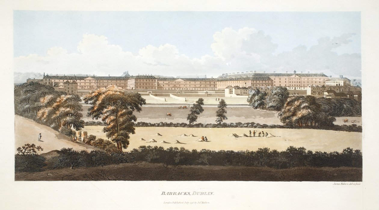 Kazerne, Dublin door James Malton