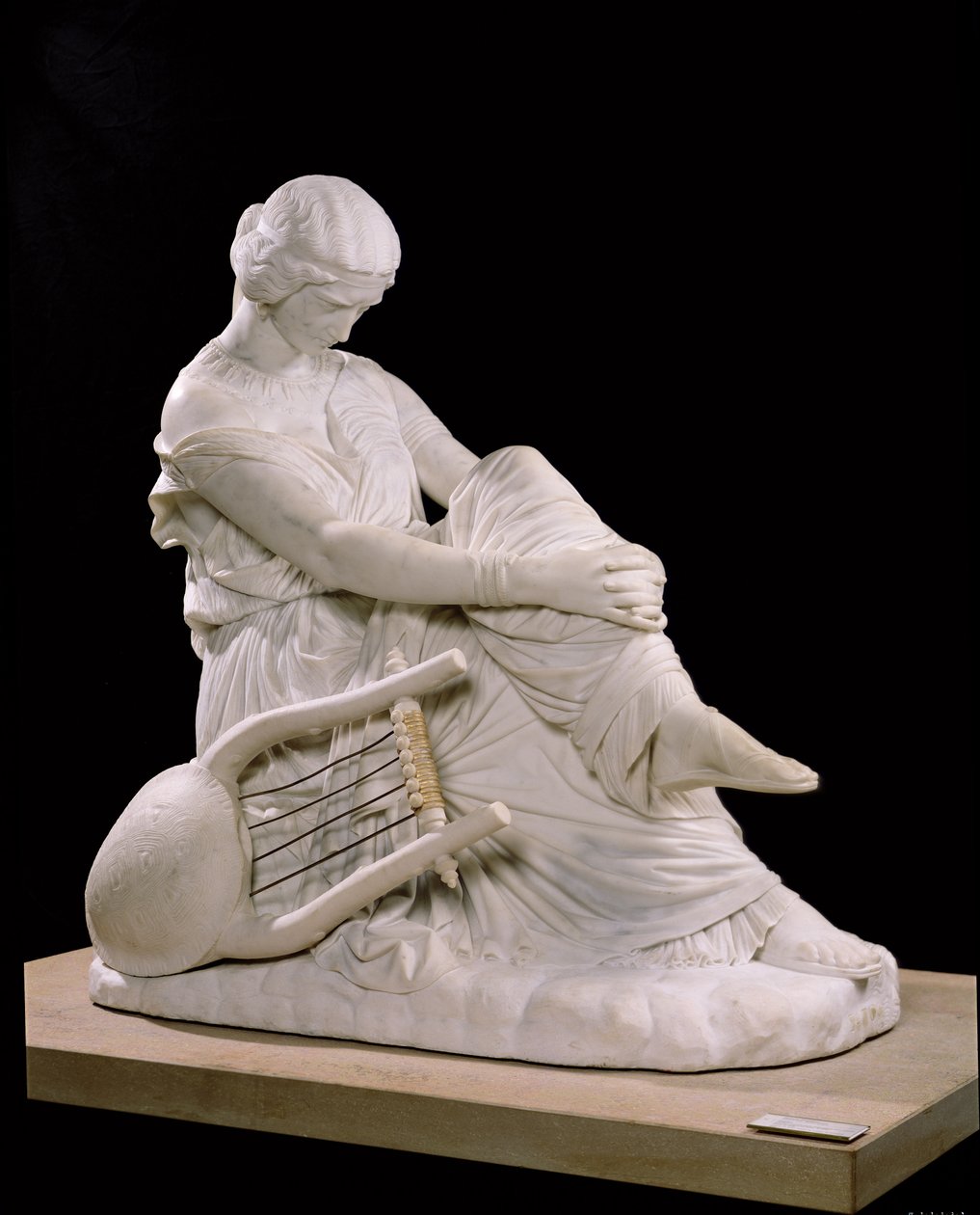 Sappho, 1852 door James Pradier