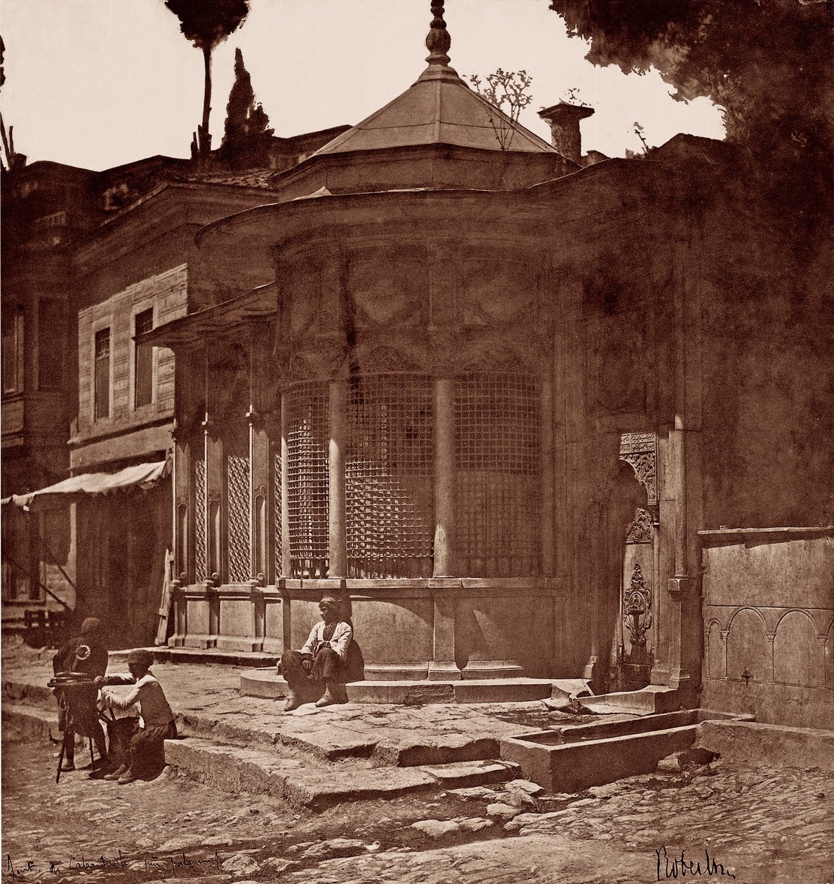 Mehmed Emin Aa Fontein door James Robertson