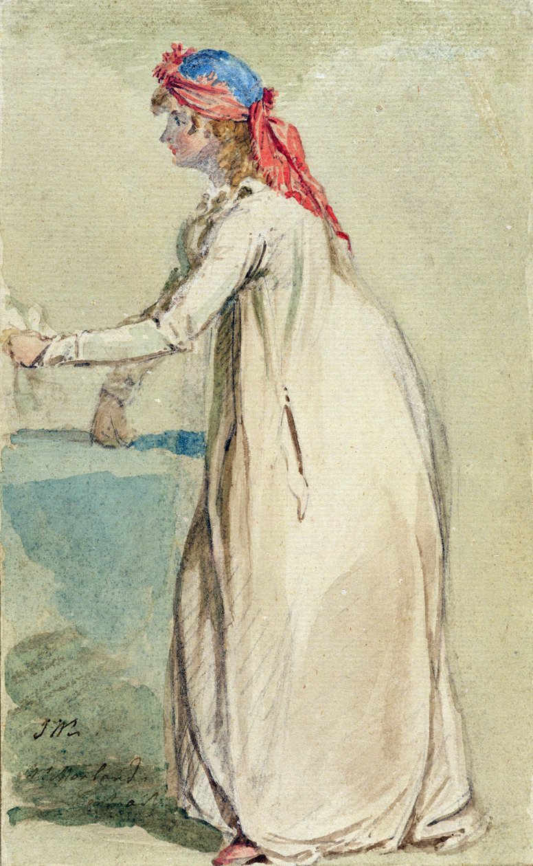 Portret van Mevrouw Morland, c.1800-04 door James Ward