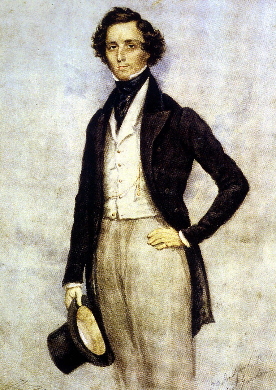 Felix Mendelssohn Bartholdy door James Warren Childe