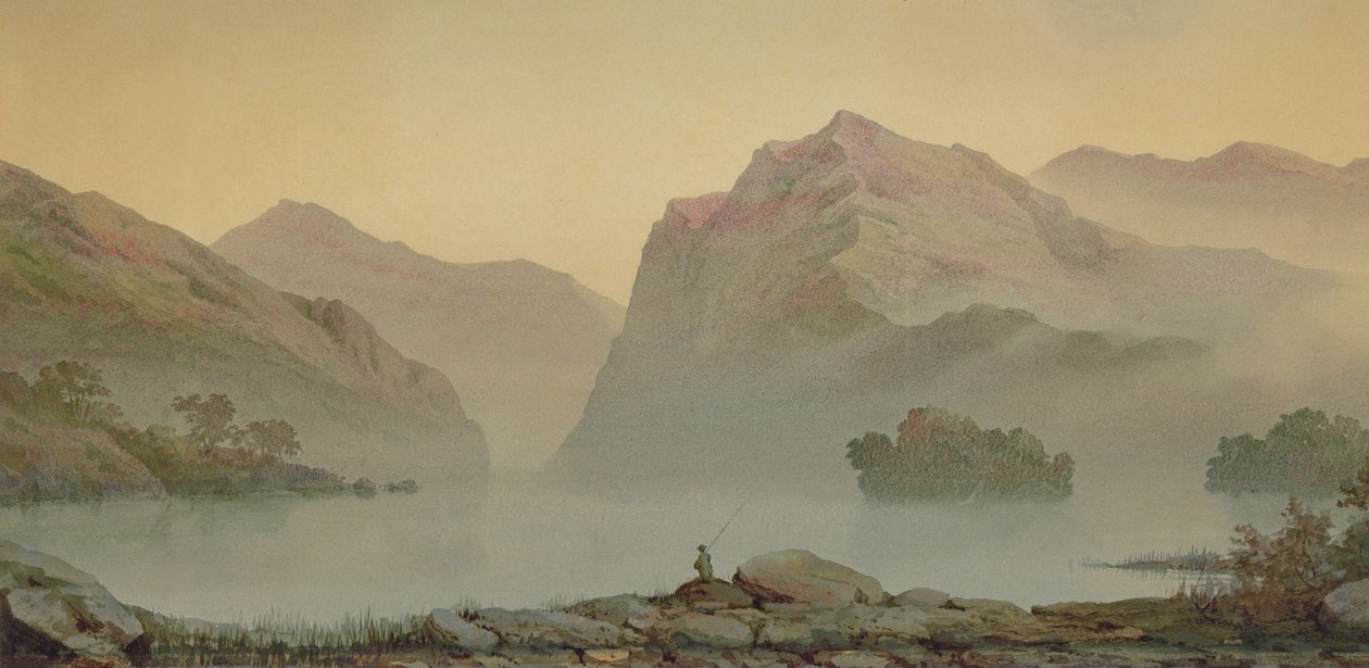 Ochtendnevels, 1875 door James Whittet Smith
