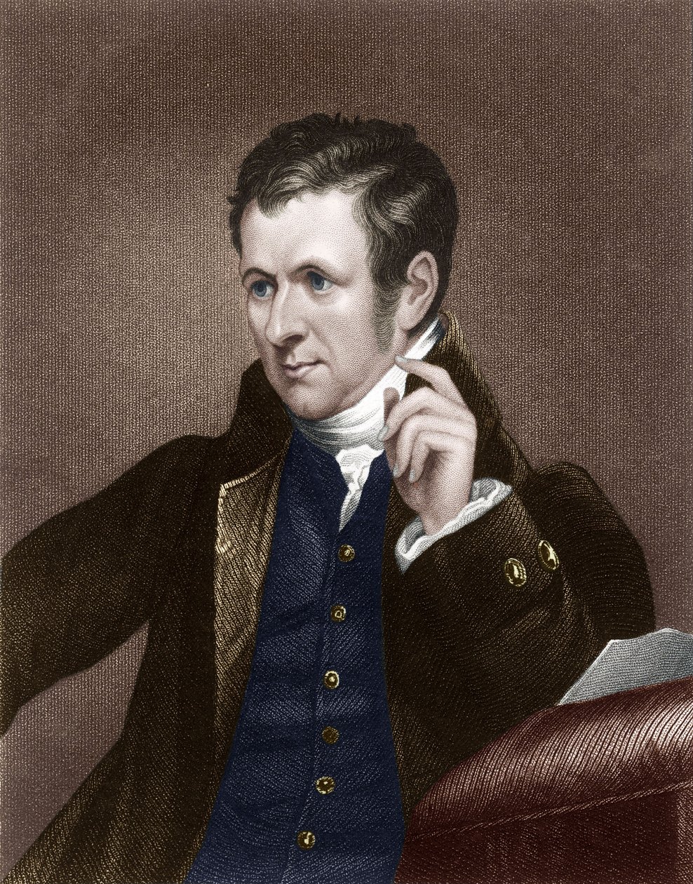 Humphry Davy door James (after) Lonsdale
