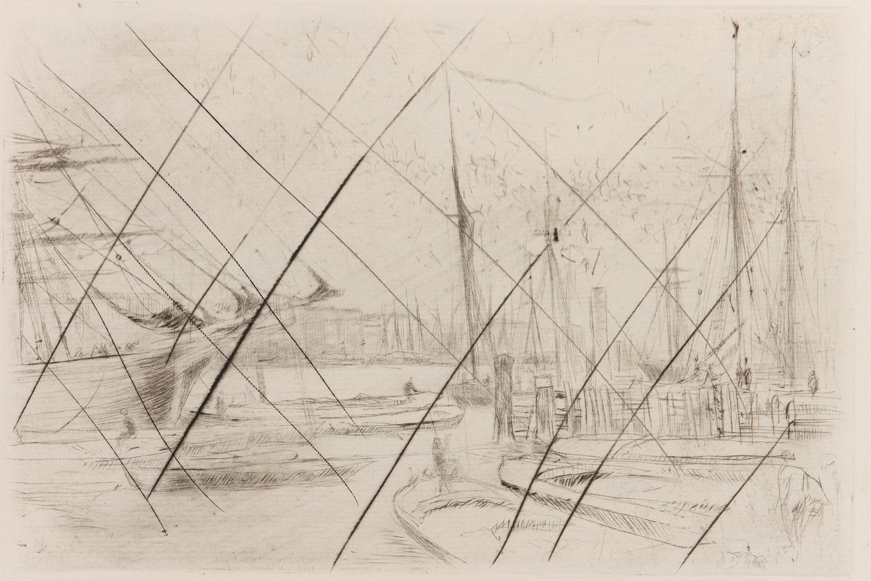 Van Billingsgate door James Abbott McNeill Whistler