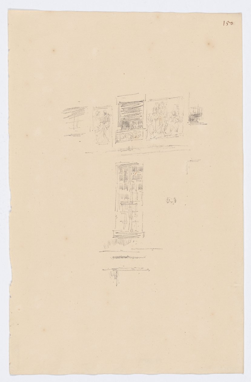 Hotel Colbert, Ramen door James Abbott McNeill Whistler