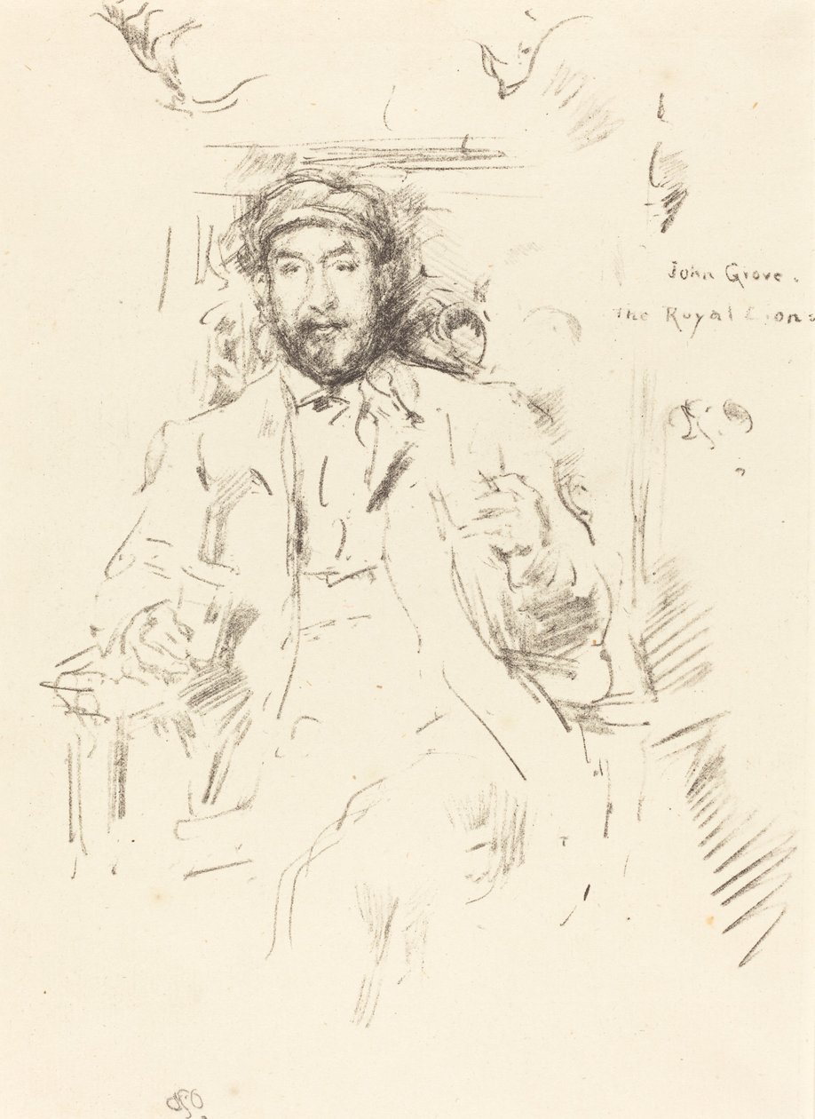 John Grove door James Abbott McNeill Whistler