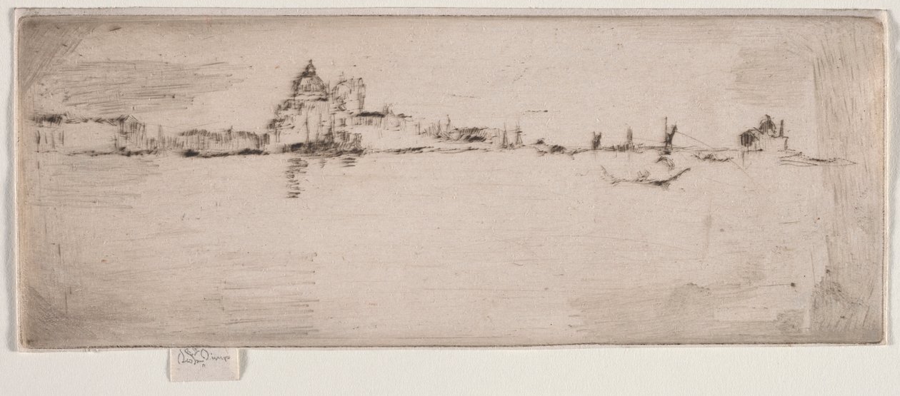 Kleine groet door James Abbott McNeill Whistler