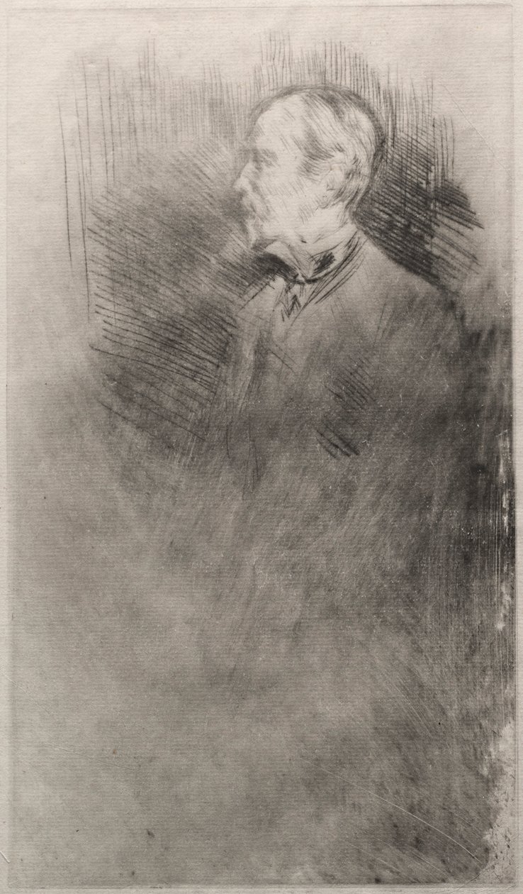 Lord Wolseley door James Abbott McNeill Whistler