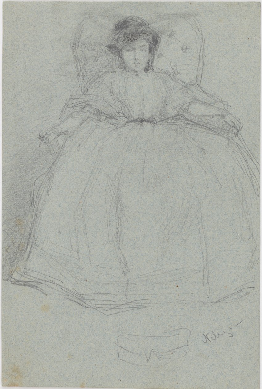 Nelly door James Abbott McNeill Whistler