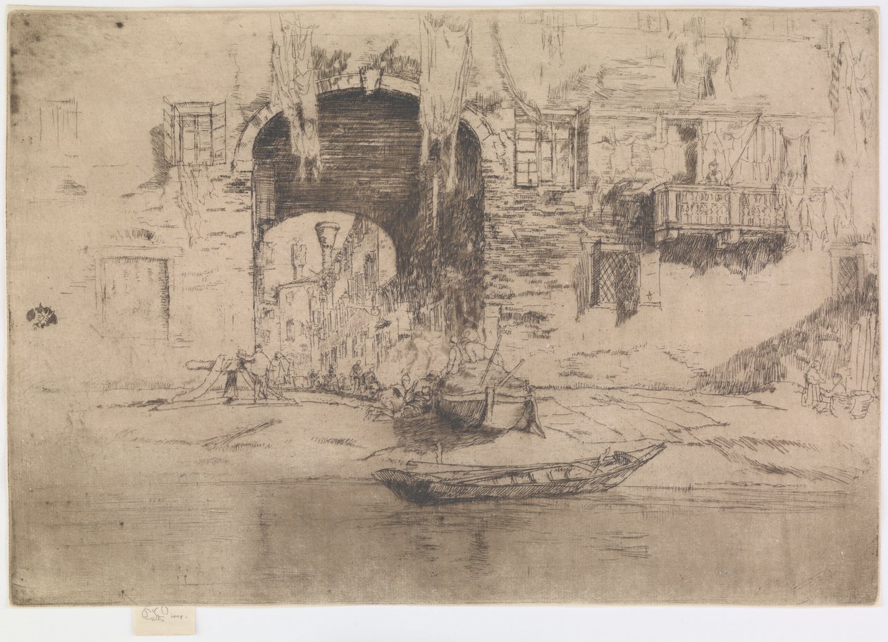 San Biagio door James Abbott McNeill Whistler