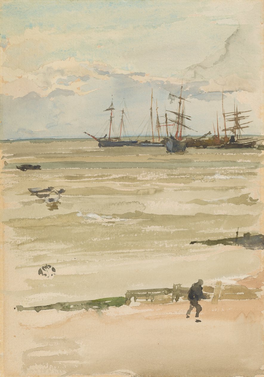 De Anchorage door James Abbott McNeill Whistler