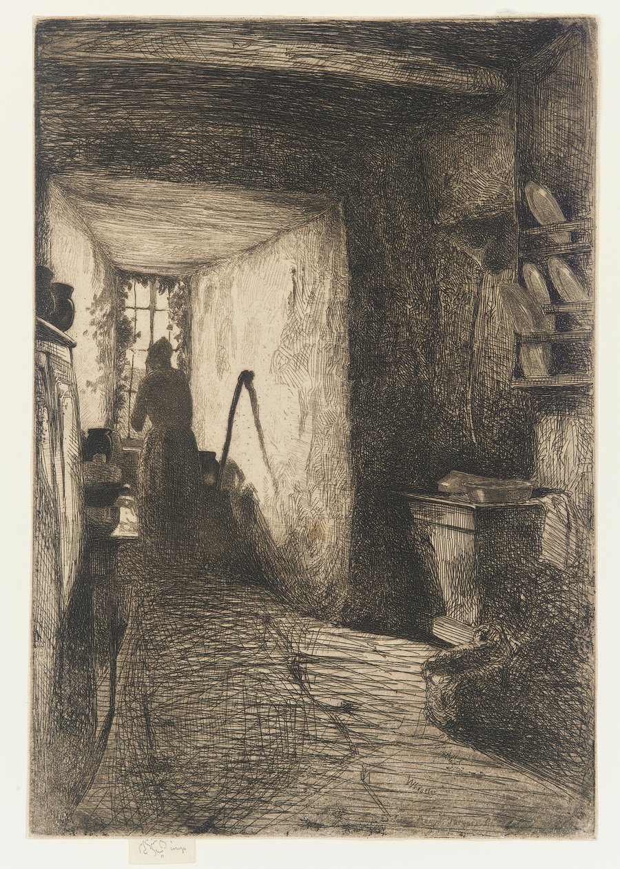 De keuken door James Abbott McNeill Whistler