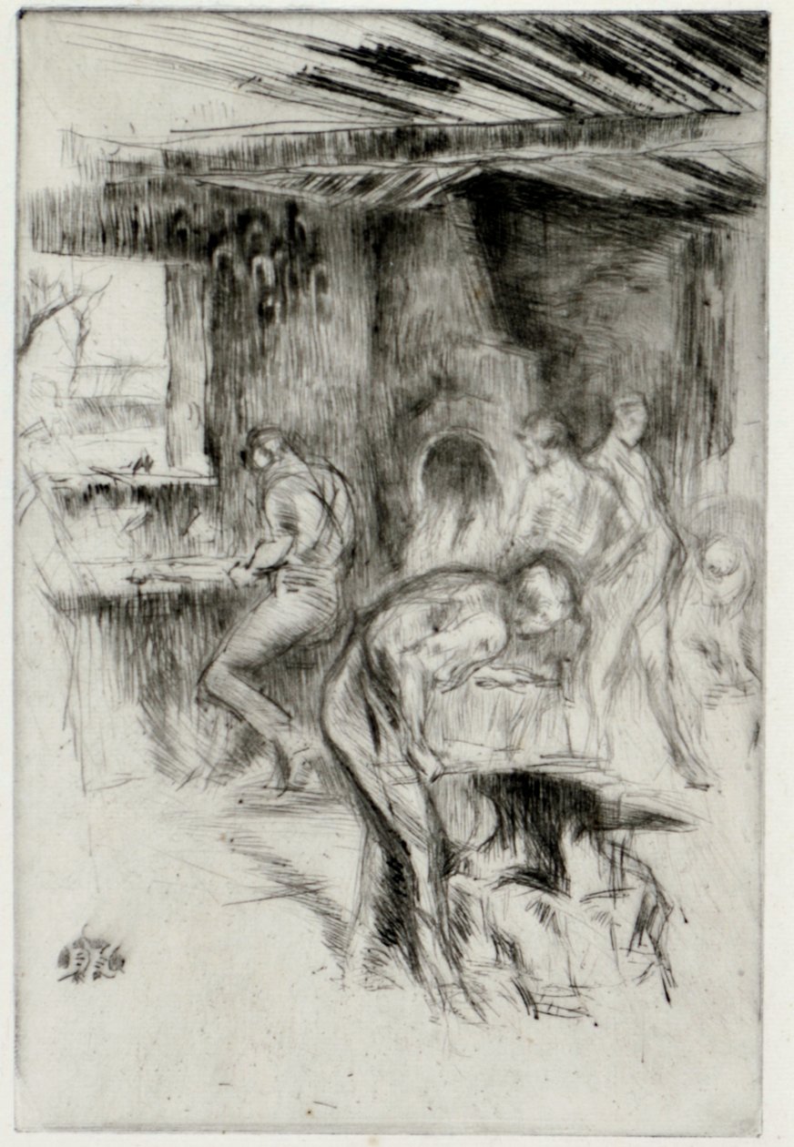 De Kleine Smidse door James Abbott McNeill Whistler