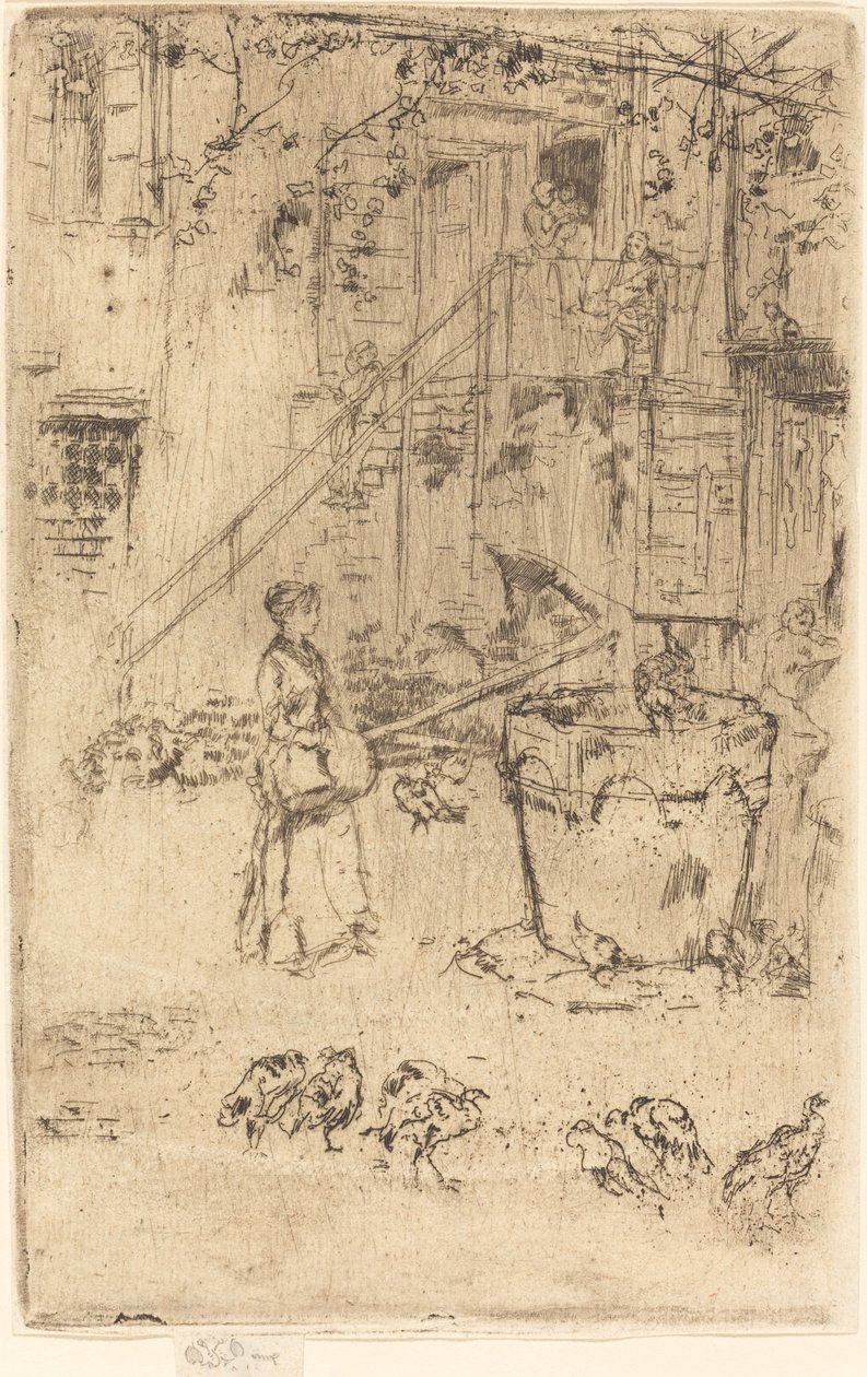 Kalkoenen door James Abbott McNeill Whistler